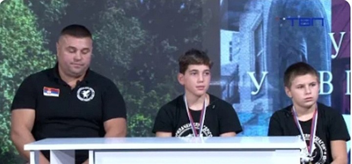 Kik boks klub „Dragon“ Sefkerin, gost jutarnjeg programa „Buđenje uz TV Pančevo“