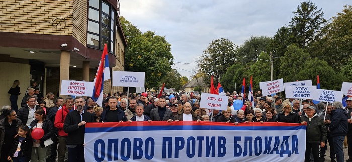 Održan skup „Građani protiv blokada“