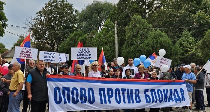 Građani Opova ponovo na ulicama: Mirna borba za slobodu kretanja i osnovna prava