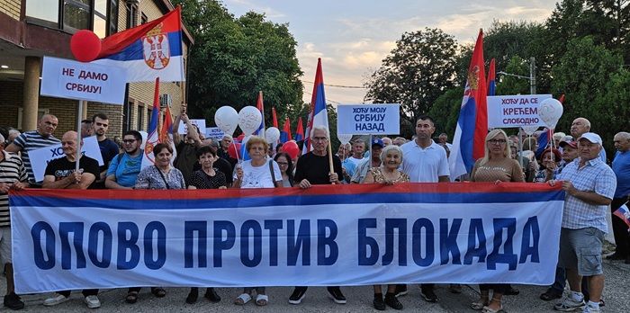 Građani opštine Opovo poručuju: Dosta je blokada, želimo svoj život nazad