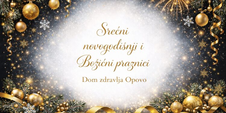Dom zdravlja Opovo: Čestitka građanima opštine