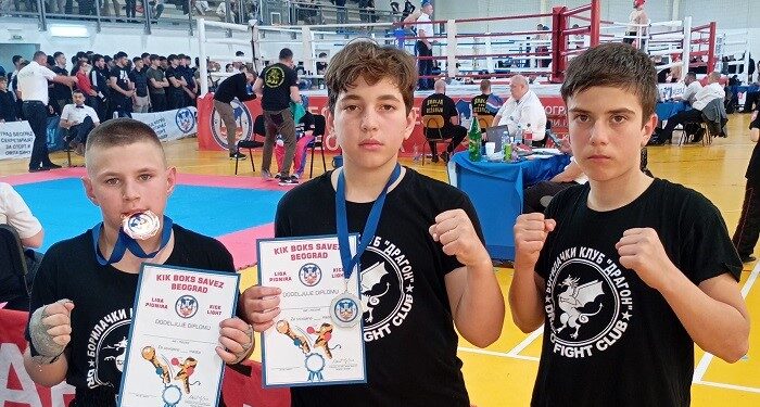 Kik boks klub „Dragon“ Sefkerin. Otvoreno Prvenstvo Beograda u Fulkontaktu