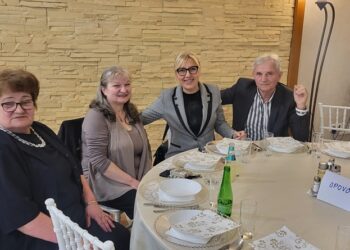 Penzioneri opštine Opovo proslavili 8. mart – Međunarodni dan žena
