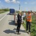 Obeležavanje horizontalne signalizacije na glavnim saobraćajnicama naše opštine