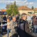 Štand Srpske napredne stranke na pijaci u Opovu – Razgovor sa građanima