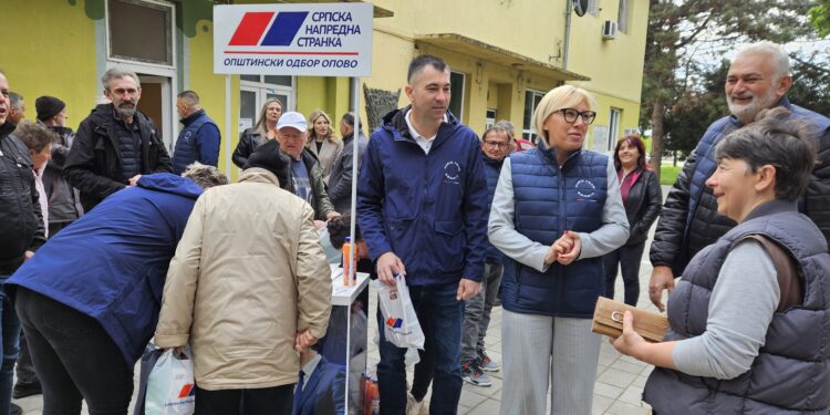 Opštinski odbor Opovo organizovao uspešnu akciju u Barandi