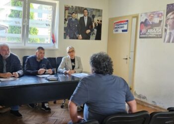 Prijem građana u prostorijama Opštinskog odbora SNS Opovo