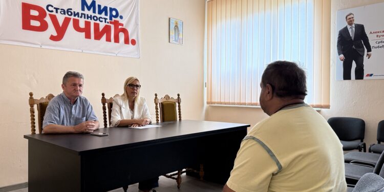 Predsednica opštine Opovo održala prijem građana u Barandi